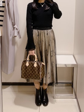 pinoさん（レディース・156cm）の冬コーディネート