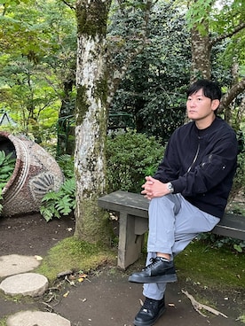 「アイテム（腕時計）」を使った、☀︎Yonasan  さん（メンズ・167cm）の秋コーディネート
