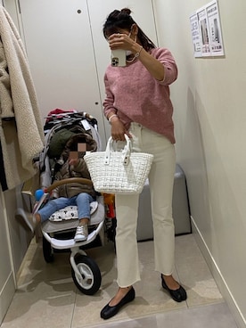 BALENCIAGA(バレンシアガ)のかごバッグを使った人気ファッション
