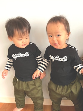 そう　相互さん（キッズ・110cm）の冬コーディネート