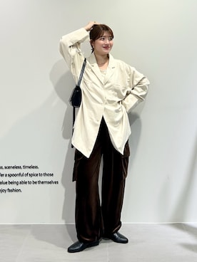 「アイテム（ブーツ）」を使った、nanakaさん（レディース・155cm・20代）の秋コーディネート