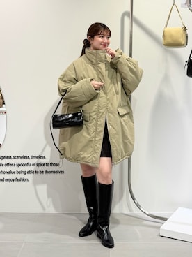 nanakaさん（レディース・155cm）の冬コーディネート