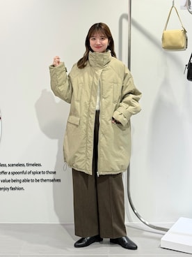 nanakaさん（レディース・155cm）の冬コーディネート