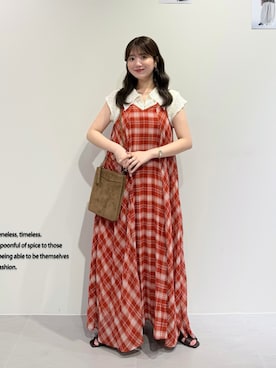 「KBF（ケイビーエフ）のアイテム」を使った、nanakaさん（レディース・155cm）の春コーディネート