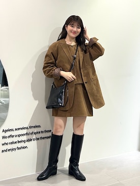 「アイテム（スカート）」を使った、nanakaさん（レディース・155cm）の夏コーディネート