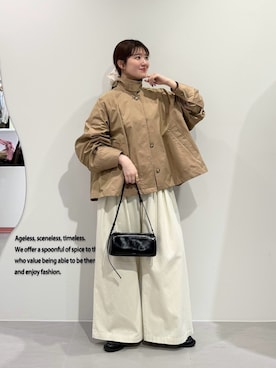 「KBF（ケイビーエフ）のアイテム」を使った、nanakaさん（レディース・155cm）の春コーディネート