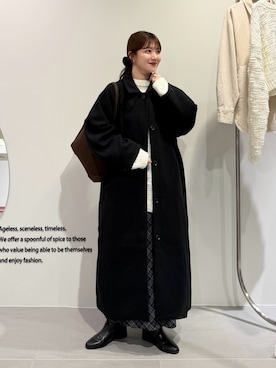 「アイテム（バッグ）」を使った、nanakaさん（レディース・155cm・20代）の冬コーディネート