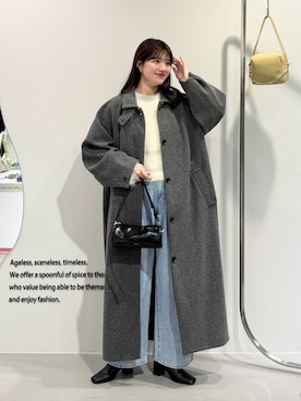 nanakaさん（レディース・155cm）の冬コーディネート