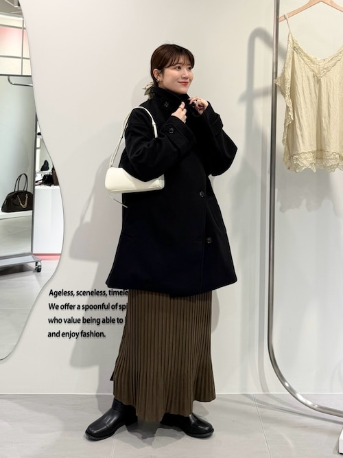 セール】BIGカラーミドルコート（その他アウター）｜KBF（ケイビーエフ