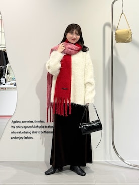 nanakaさん（レディース・155cm）の冬コーディネート