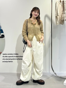 「KBF（ケイビーエフ）のアイテム」を使った、nanakaさん（レディース・155cm）の秋コーディネート