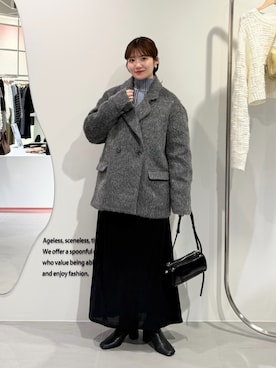 nanakaさん（レディース・155cm）の冬コーディネート