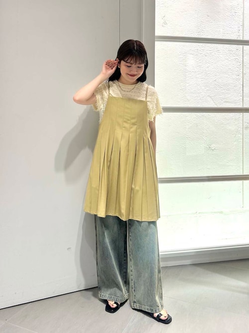 ミニフリンジニットTEE