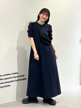 「アイテム（テーラードジャケット）」を使った、nanakaさん（レディース・155cm）の秋コーディネート