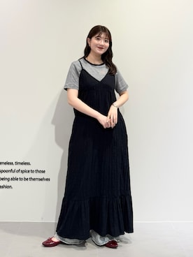 「KBF（ケイビーエフ）のアイテム」を使った、nanakaさん（レディース・155cm）の春コーディネート