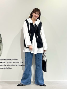 「オフィスカジュアル」｜nanakaさん（レディース・155cm・20代）の秋コーディネート