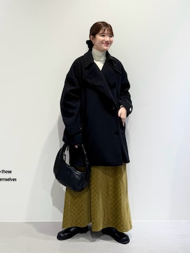 「アイテム（その他アウター）」を使った、nanakaさん（レディース・155cm・20代）の冬コーディネート