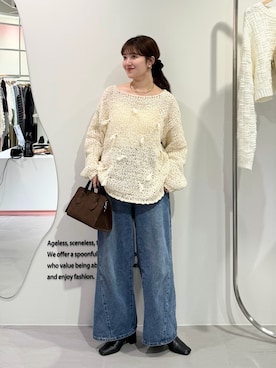 「KBF（ケイビーエフ）のアイテム」を使った、nanakaさん（レディース・155cm）の春コーディネート