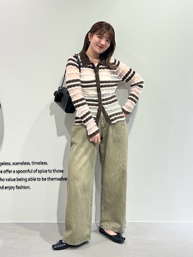 「アイテム（トップス）」を使った、nanakaさん（レディース・155cm・20代）の夏コーディネート