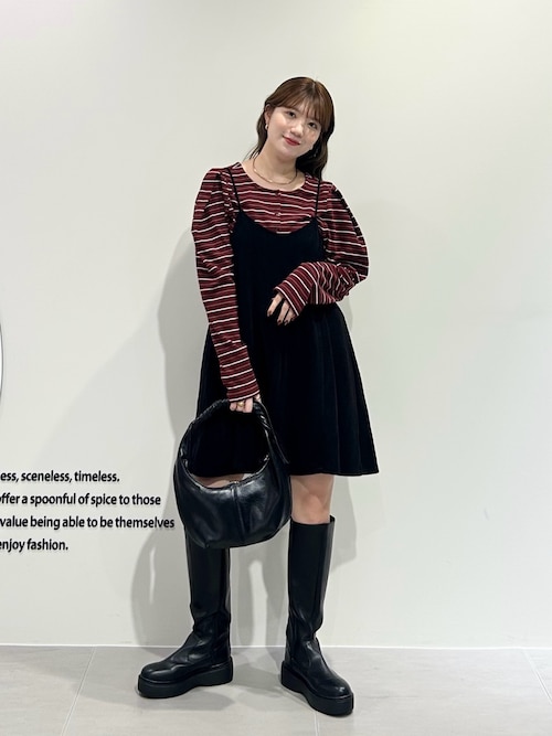 セール】プラットフォームロングブーツ（ブーツ）｜KBF（ケイビーエフ