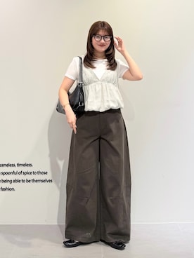 「KBF（ケイビーエフ）のアイテム」を使った、nanakaさん（レディース・155cm）の夏コーディネート