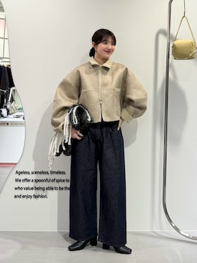 nanakaさん（レディース・155cm）の冬コーディネート