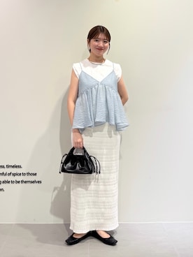 nanakaさん（レディース・155cm）の夏コーディネート