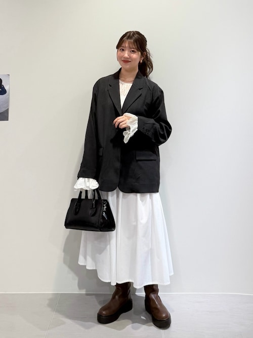 KBF（ケービーエフ） コート アウター フリルスリーブテーラード