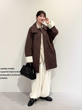 「KBF（ケイビーエフ）のアイテム」を使った、nanakaさん（レディース・155cm）の春コーディネート