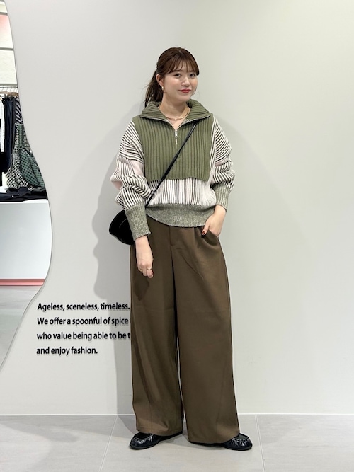 セール】バレルレッグタックスラックス（その他パンツ）｜KBF