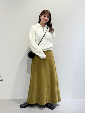 「アイテム（ワンピース/ドレス）」を使った、nanakaさん（レディース・155cm・20代）の秋コーディネート