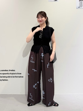 「KBF（ケイビーエフ）のアイテム」を使った、nanakaさん（レディース・155cm）の夏コーディネート