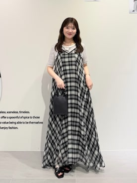 「KBF（ケイビーエフ）のアイテム」を使った、nanakaさん（レディース・155cm）の夏コーディネート