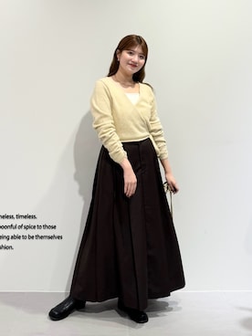 nanakaさん（レディース・155cm）の冬コーディネート