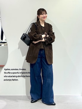 「アイテム（その他アウター）」を使った、nanakaさん（レディース・155cm）の夏コーディネート