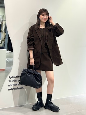 「アイテム（スカート）」を使った、nanakaさん（レディース・155cm）の夏コーディネート
