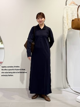 nanakaさん（レディース・155cm）の冬コーディネート