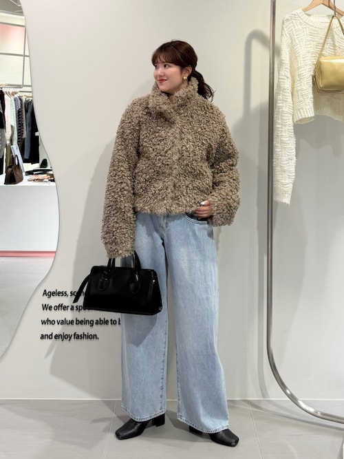 セール】フォルムボアジャケット（その他アウター）｜KBF