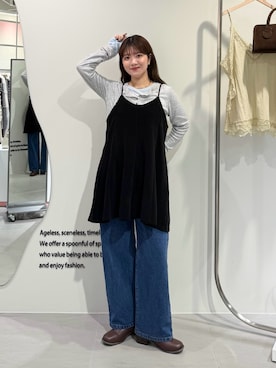 nanakaさん（レディース・155cm）の冬コーディネート