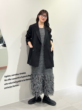 「アイテム（ワンピース/ドレス）」を使った、nanakaさん（レディース・155cm・20代）の秋コーディネート