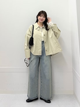 「KBF（ケイビーエフ）のアイテム」を使った、nanakaさん（レディース・155cm）の冬コーディネート