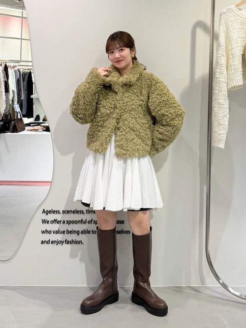 セール】フォルムボアジャケット（その他アウター）｜KBF