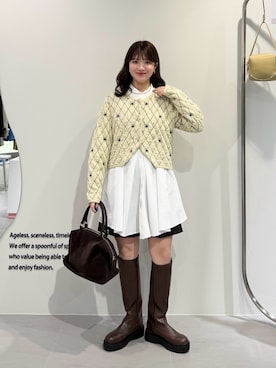 nanakaさん(レディース・155cm)の冬コーディネート