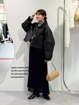 nanakaさん(レディース・155cm)の冬コーディネート