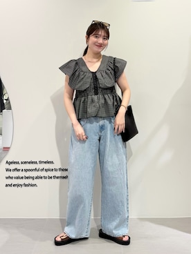 nanakaさん（レディース・155cm）の夏コーディネート