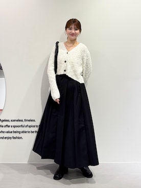 「アイテム（ワンピース/ドレス）」を使った、nanakaさん（レディース・155cm・20代）の冬コーディネート