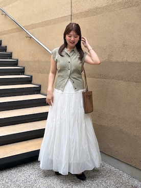 「KBF（ケイビーエフ）のアイテム」を使った、nanakaさん（レディース・155cm）の秋コーディネート