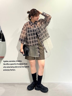 nanakaさん（レディース・155cm）の夏コーディネート