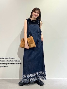 「アイテム（ハンドバッグ）」を使った、nanakaさん（レディース・155cm・20代）の夏コーディネート
