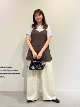 「KBF（ケイビーエフ）のアイテム」を使った、nanakaさん（レディース・155cm）の夏コーディネート